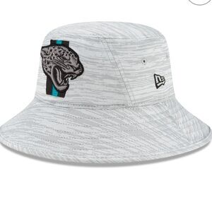New Era Gray Jacksonville Jaguars 2021 NFL Training Camp Official Bucket Hat